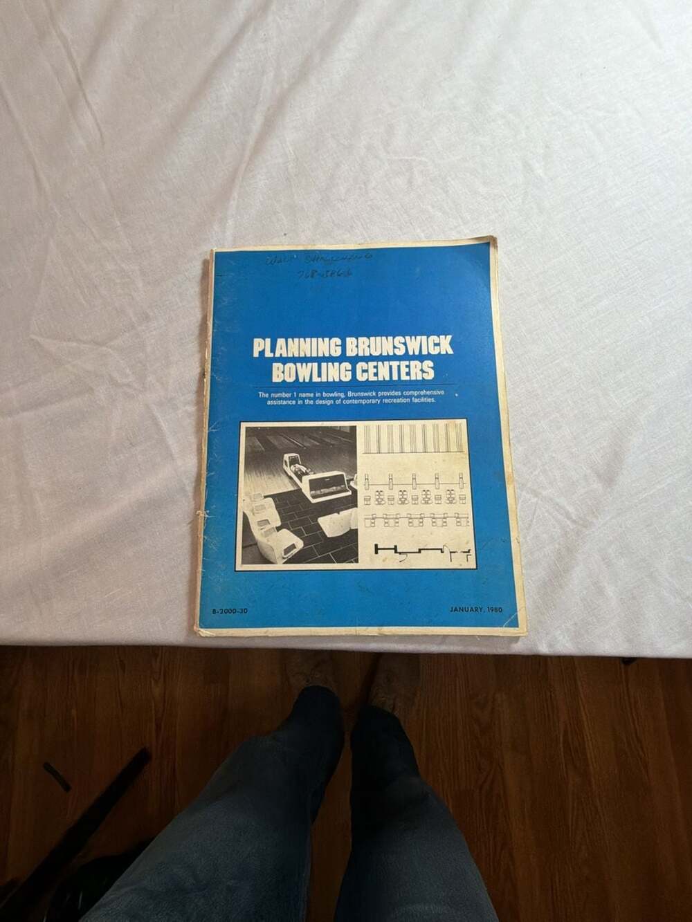 Planning Brunswick Bowling Centers 1980 Vintage Reference Manual
